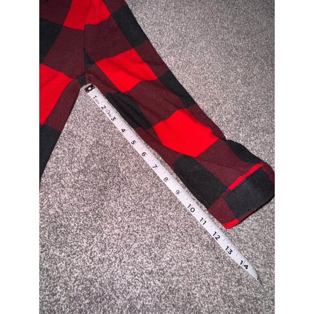 Reborn Women's Black &‎ Red Plaid Duster Maxi Dress - Picture 10 of 10